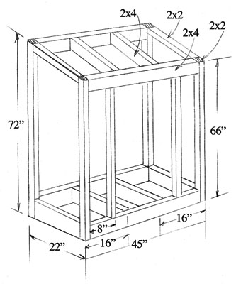Lean to Tool Shed Plans